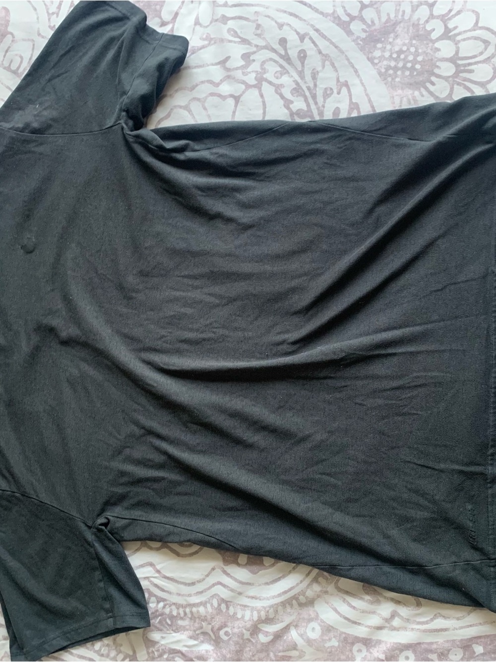 Nike Black Short-Sleeve Crew T-Shirt